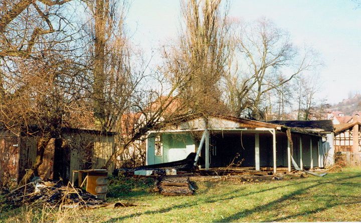 Abbruch des Ostdeutschen Heimes